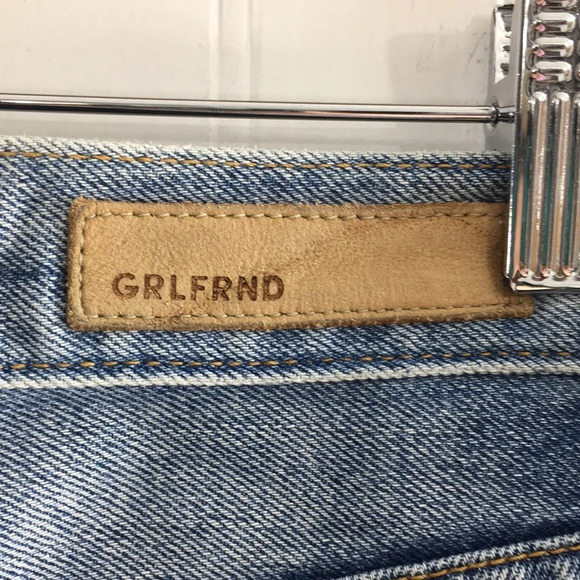 GRLFRND Karolina I Put a Spell On‎ You Distressed Jeans Womens 24 Button Fly - Picture 13 of 15